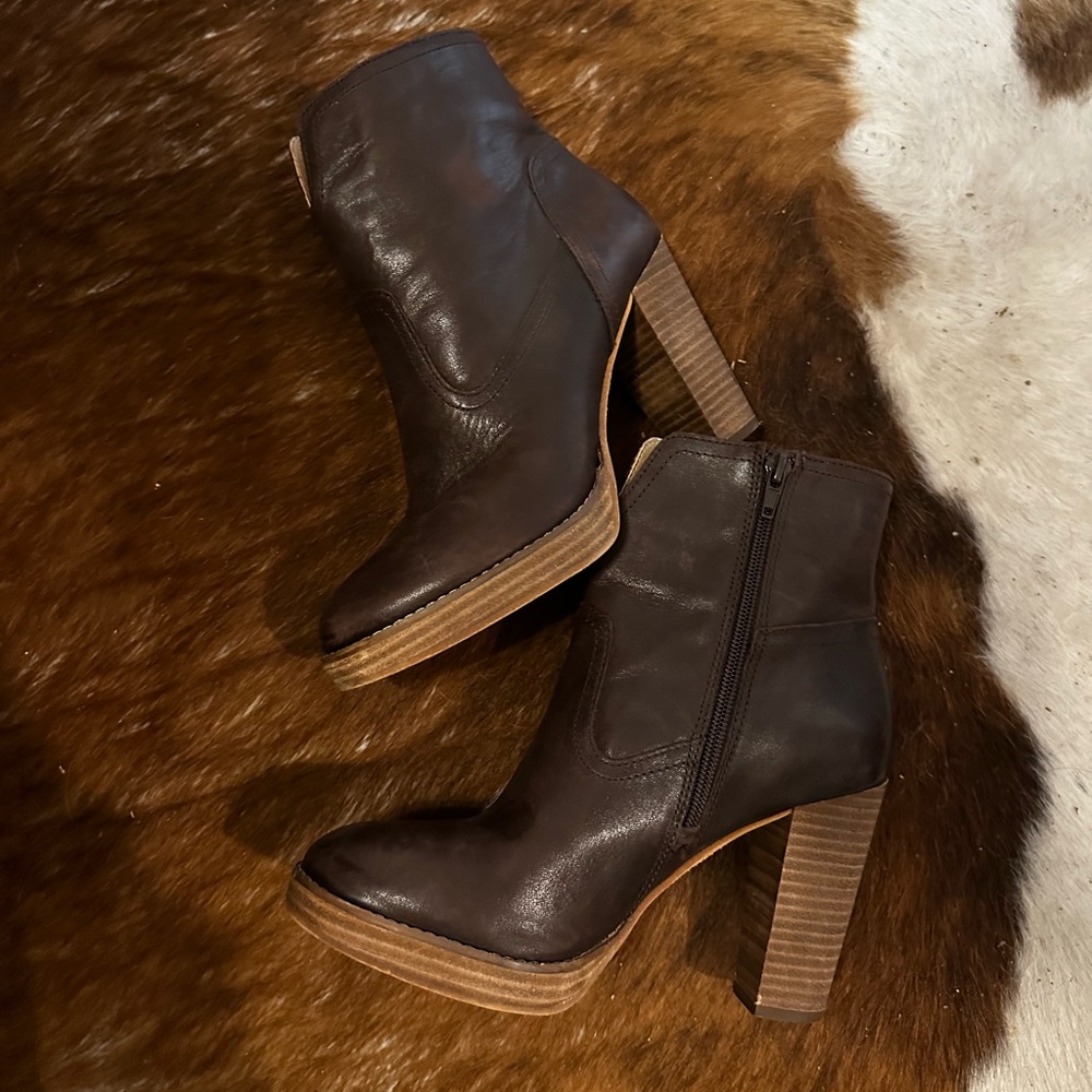 Lucky Brand Heeled Booties